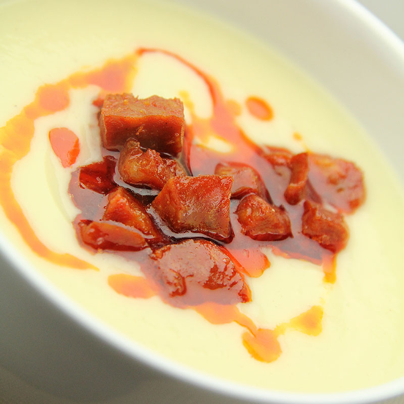 Parsnip Soup with Spicy Chorizo recipe – The Artisan Food Trail