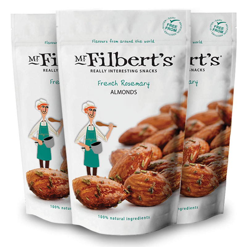 French Rosemary Almonds – Mr Filbert's 2 - The Artisan Food Trail