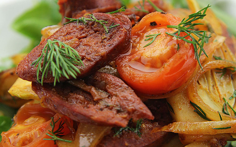 Recipe: Venison & Pork Chorizo with Fennel and Potatoes