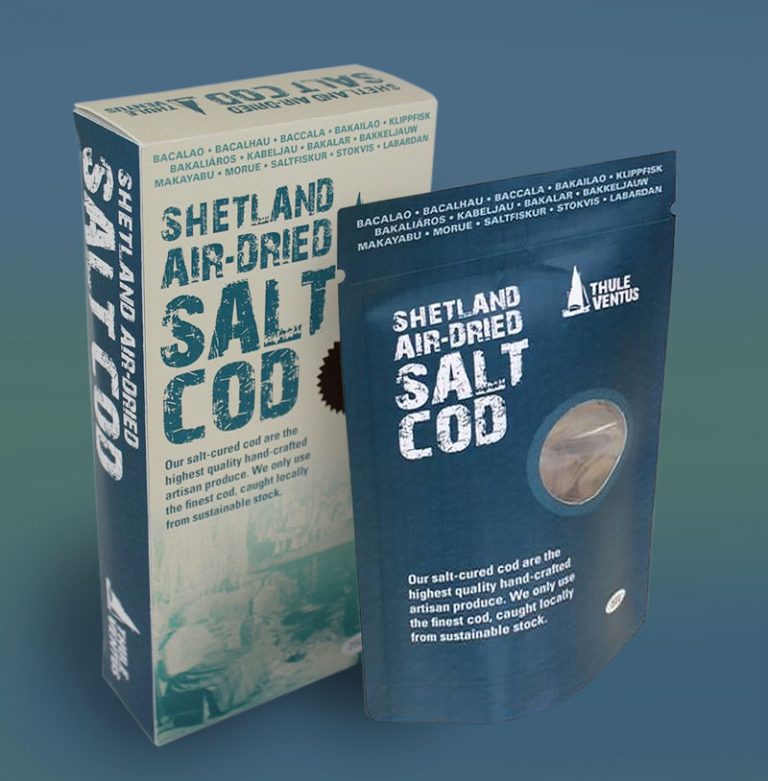 Shetland Cod Shetland Air-Dried Salt Cod from Thule Ventus - The Artisan Food Trail