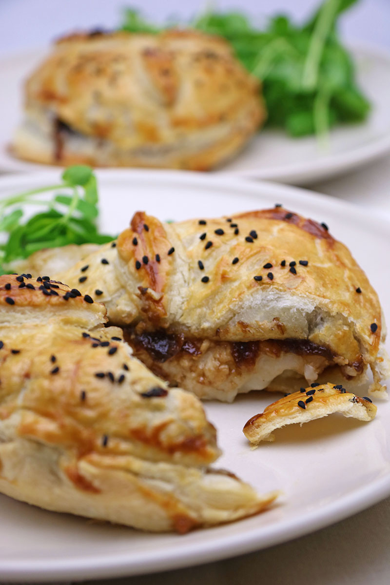 Goats' Cheese & Onion Marmalade Parcels Recipe 2