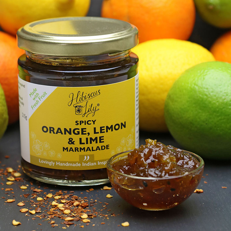 Spicy Orange, Lemon & Lime Marmalade – Hibiscus Lily - The Artisan Food Trail