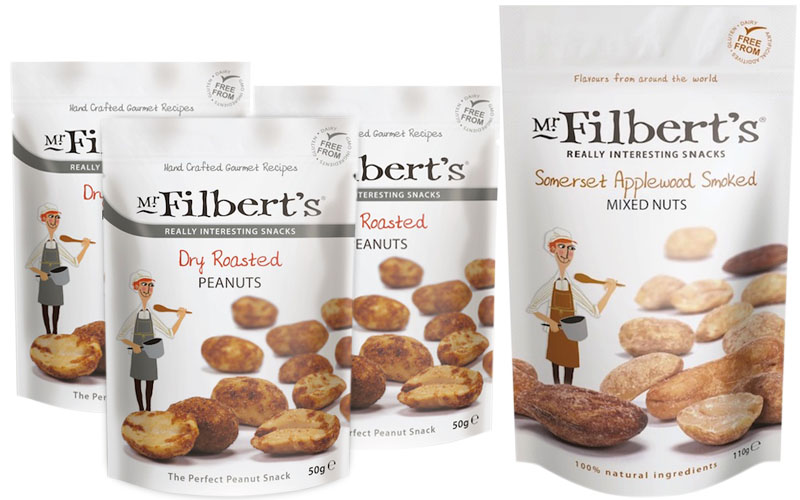 Mr Filbert's nuts – Dry Roasted Peanuts and Somerset Applewood Smoked Mixed Nuts - The Artisan Food Trail