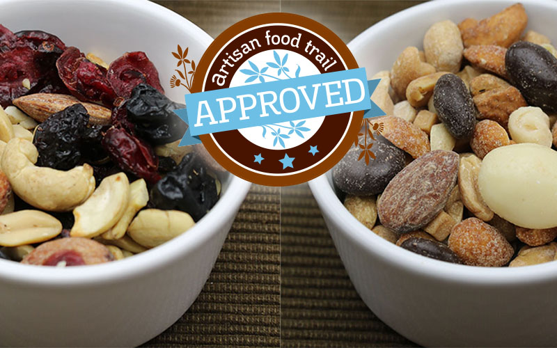 Trail mix turns luxury for a special treat