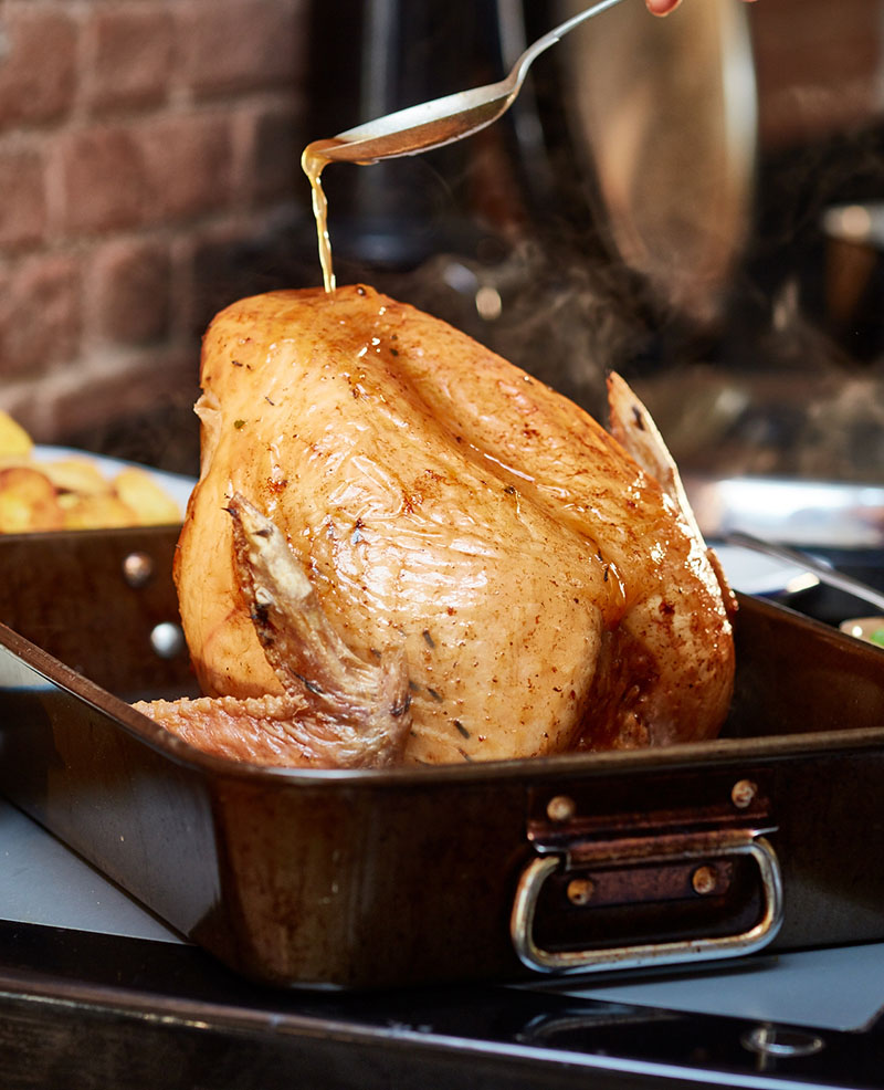 cooking turkey - The Artisan Food Trail