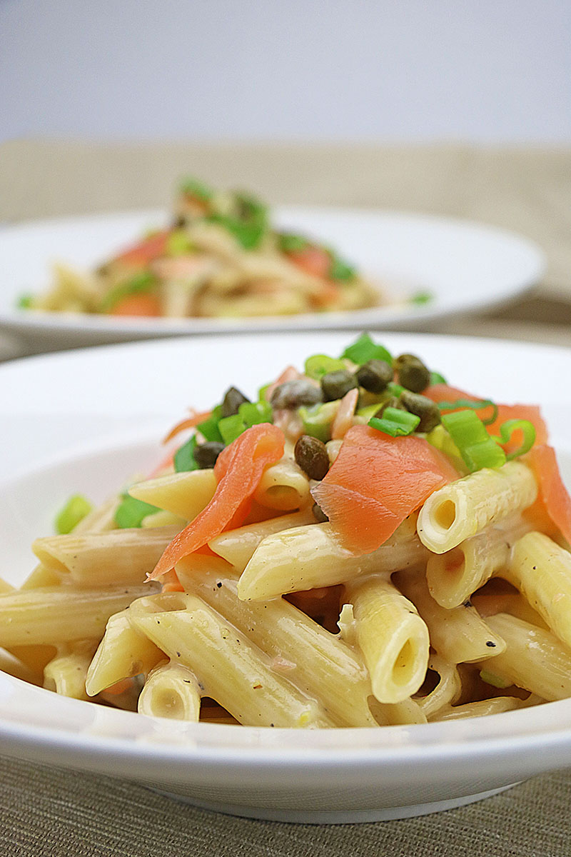 Pasta with Smoked Salmon and Capers recipe – Artisan Food Trail