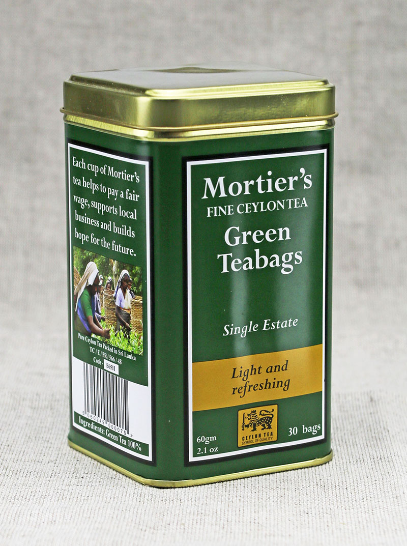 Mortier's Green Teabags and Ginger Teabags Approved 2 - The Artisan Food Trail