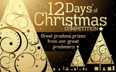 Lots of food and drink prizes to be won in our 12 Days of Christmas competition
