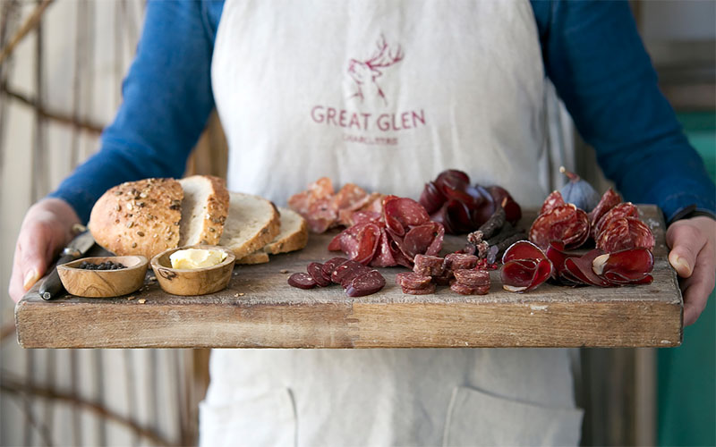 Wild Venison Charcuterie Box – Great Glen Charcuterie 01 – The Artisan Food Trail