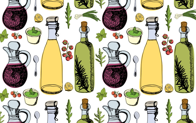 salad dressing bottle clip art