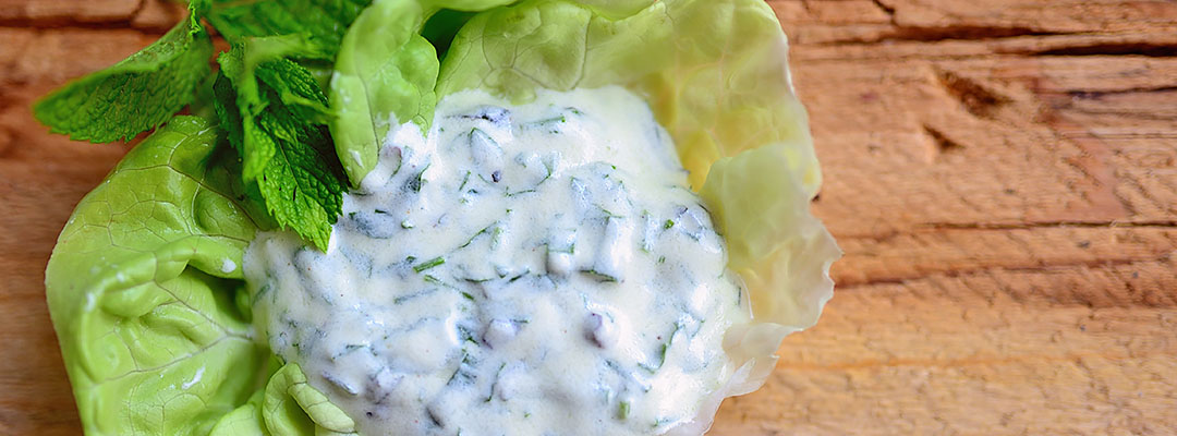 Herby yogurt dressing - The Artisan Food Trail