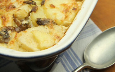 Recipe: Truffled Potato & Celeriac Bake