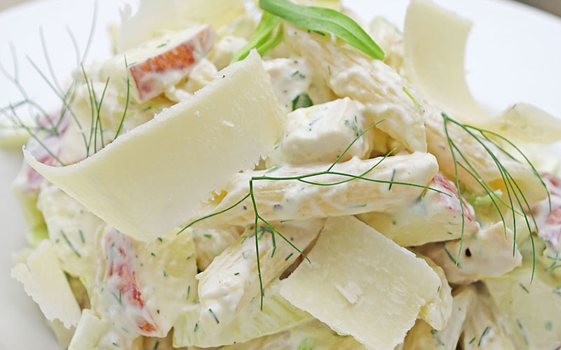 Recipe: Chicken, Fennel & Apple Pasta Salad