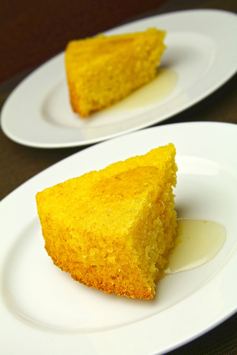  Lemon Polenta Cake with Rosemary Syrup recipe – The Artisan Food Trail