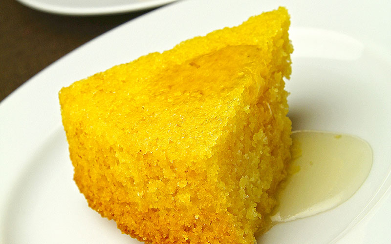Recipe: Lemon Polenta Cake with Rosemary Syrup
