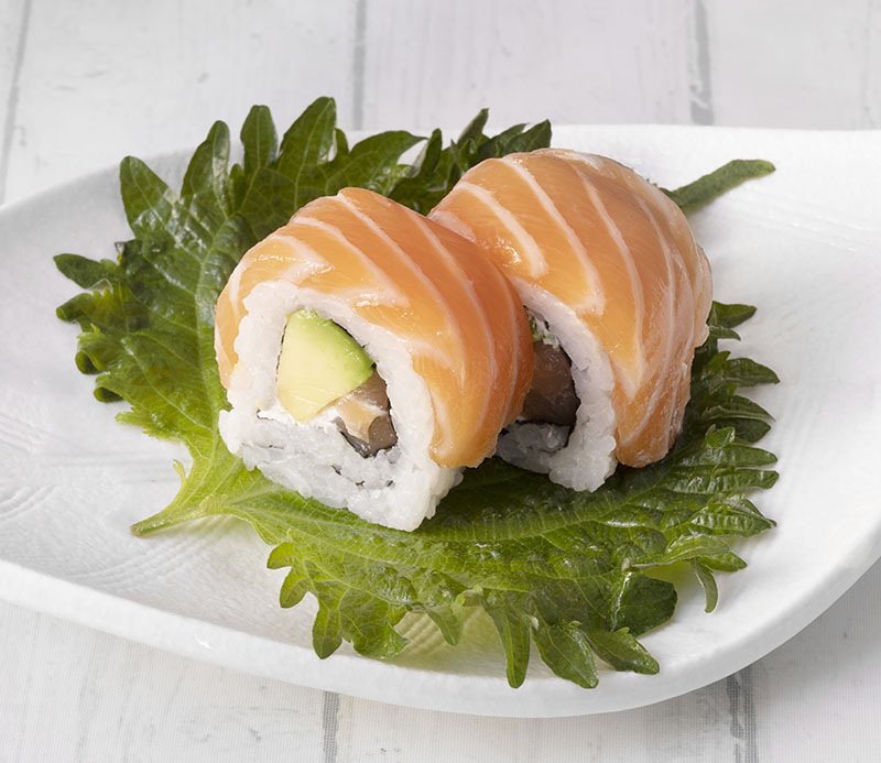 Shiso leaves with sushi – The Artisan Food Trail