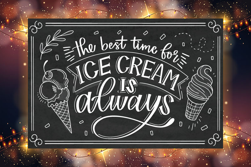 Christmas Ice Cream – The Artisan Food Trail