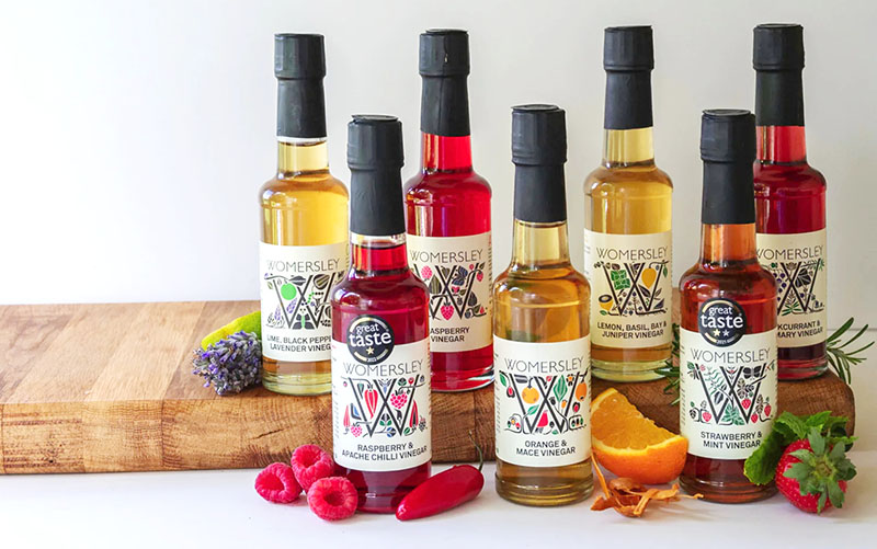 Gourmet Fruit Vinegar Gifts: Womersley’s Bundles of Taste