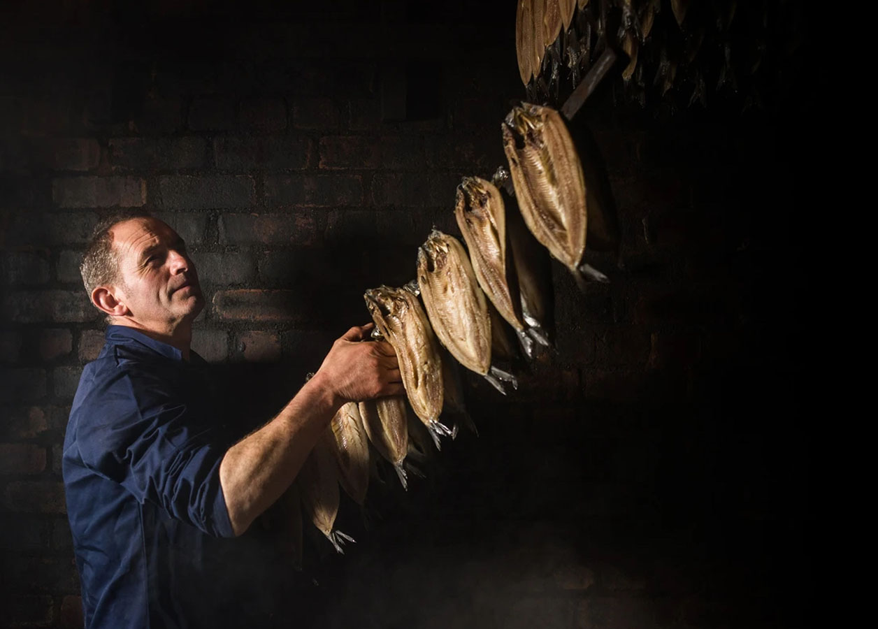 Jaffys Kippers in Smokehouse – The Artisan Food Trail