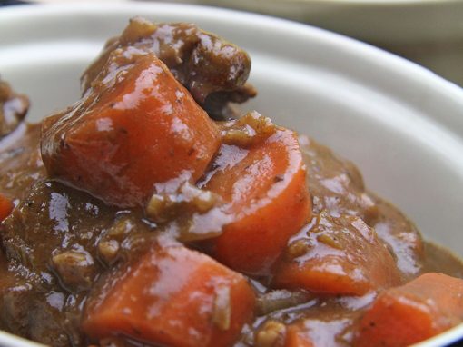 Casseroled Chuck Steak in a Rich Sauce