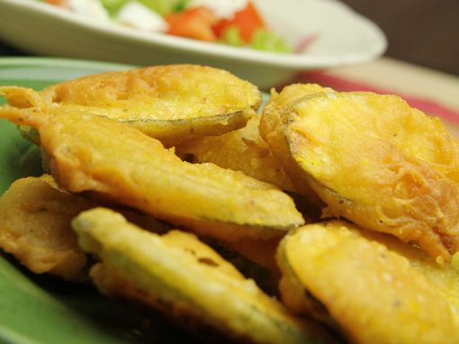 Crispy Courgette Fritters