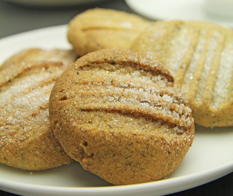 Earl Grey Butter Biscuits