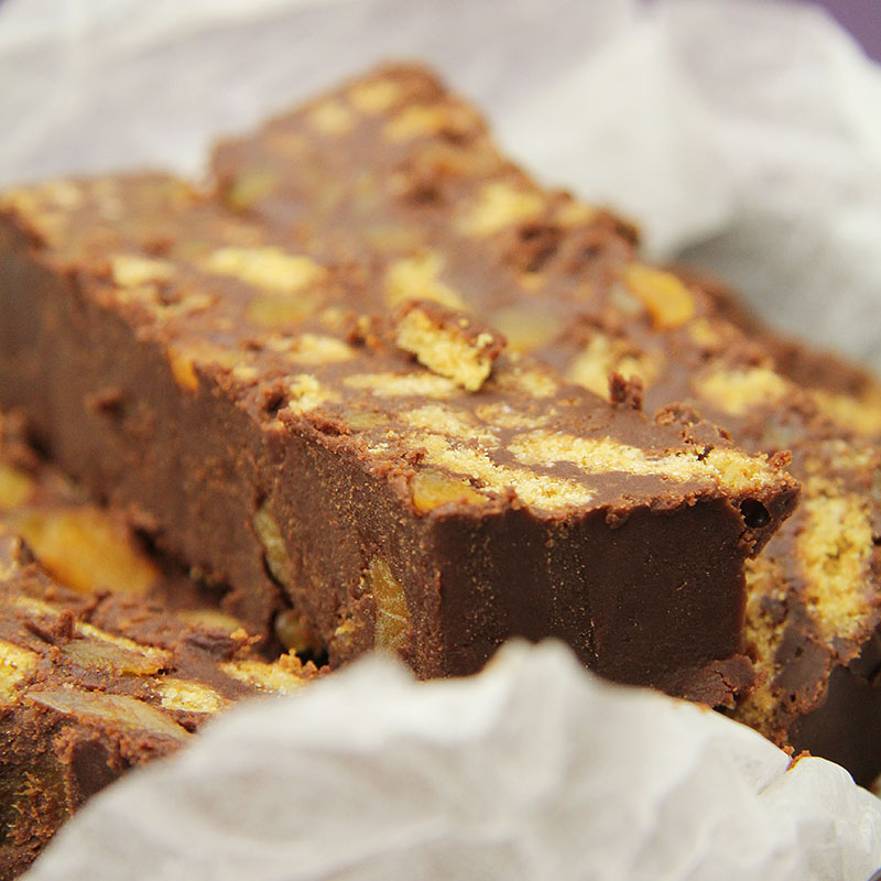 Ginger and Apricot Tiffin Recipe - The Artisan Food Trail