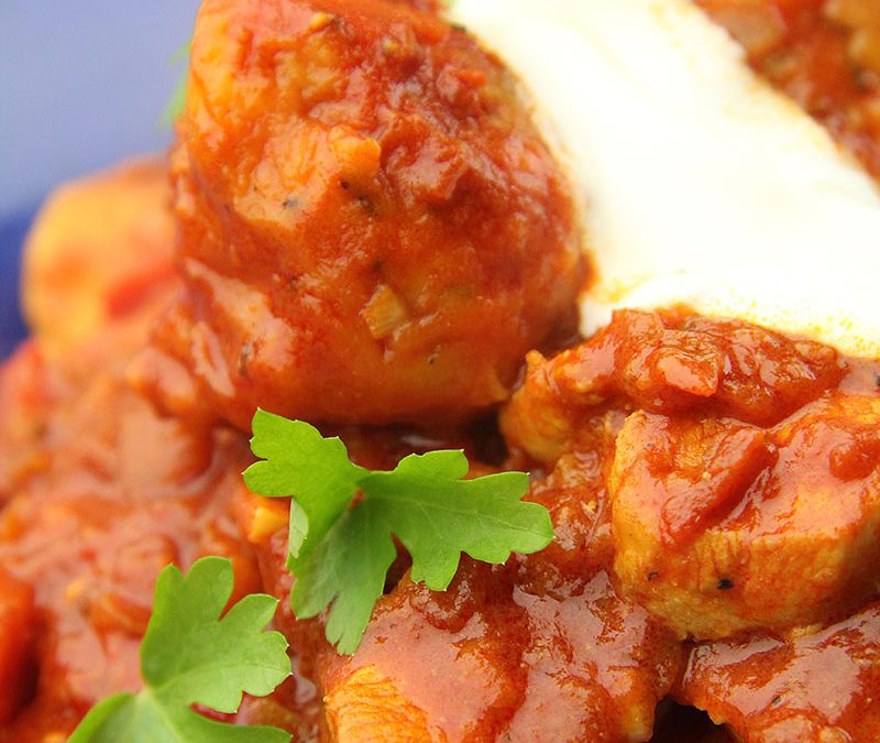 Smoked Paprika Stew with Caraway Dumplings