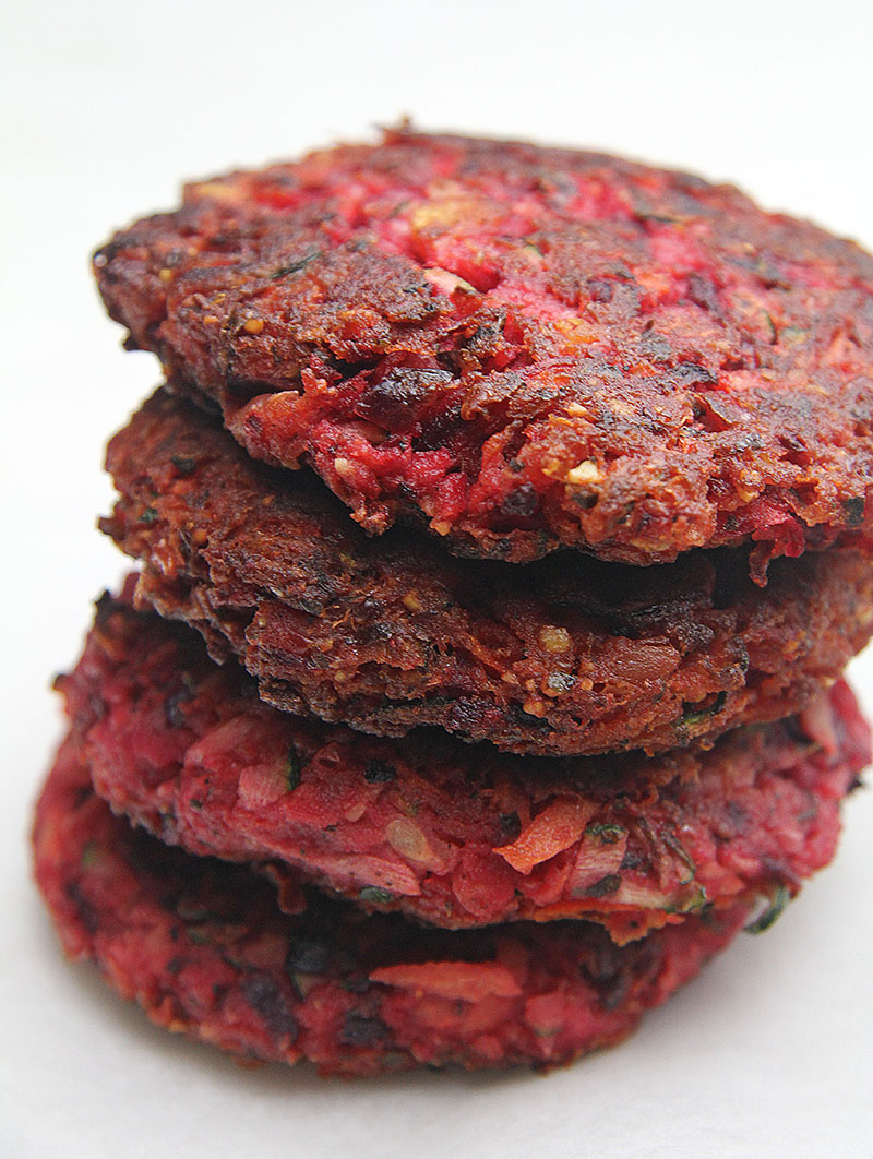 Super Beetroot Veggie Burgers recipe 2 – The Artisan FoodTrail