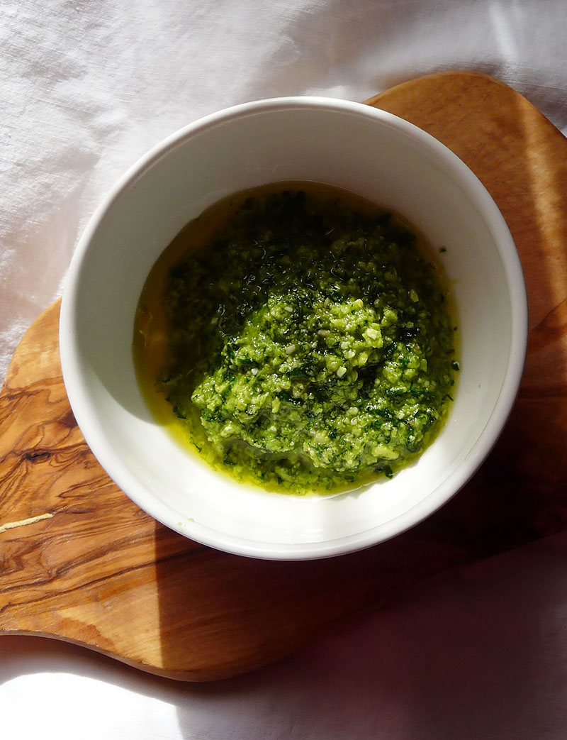 Watercress Pesto recipe 1 – The Artisan Food Trail