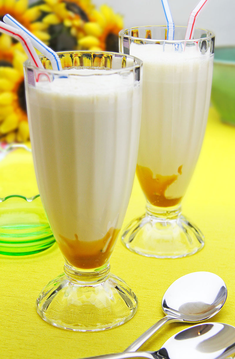 Salted Caramel Milkshake recipe – The Artisan Food Trail