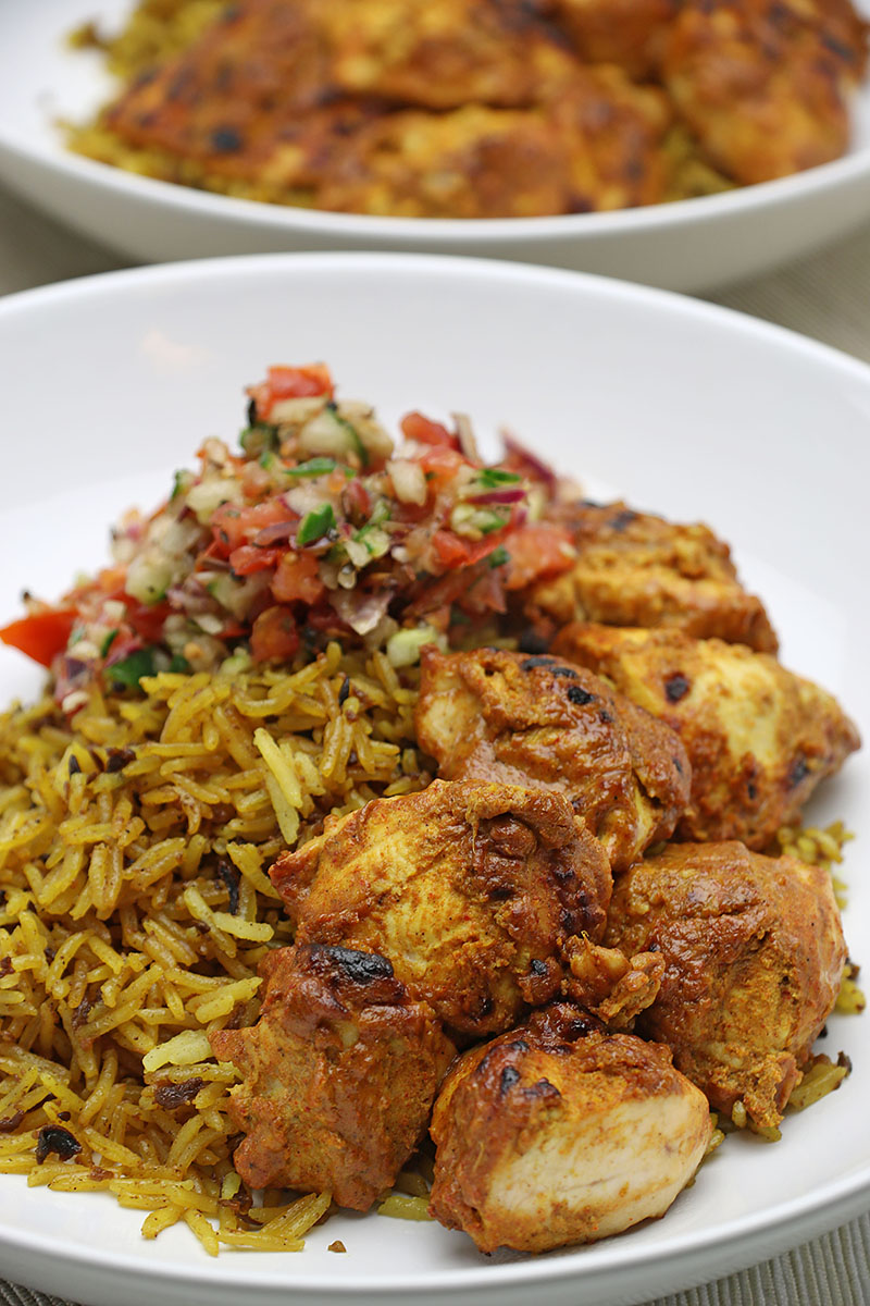 Chicken Tikka with a Mauritian Twist recipe from The Artisan Food Trail