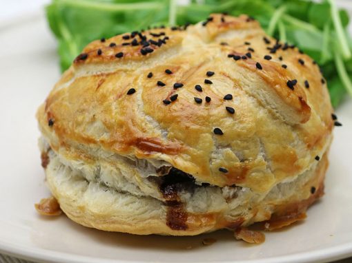 Goats’ Cheese & Onion Marmalade Parcels