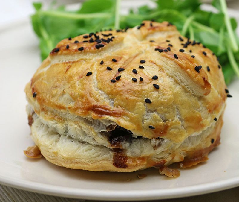 Goats Cheese & Onion Marmalade Parcels