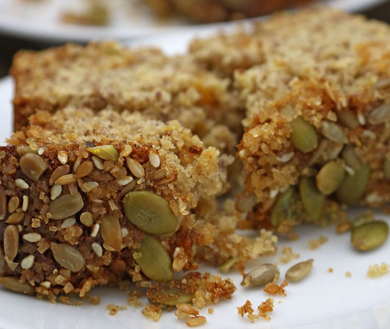 Honey & Apricot Oat Cake