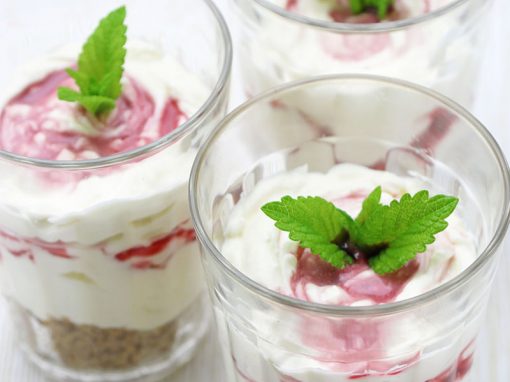 Individual No-Bake Cheesecakes