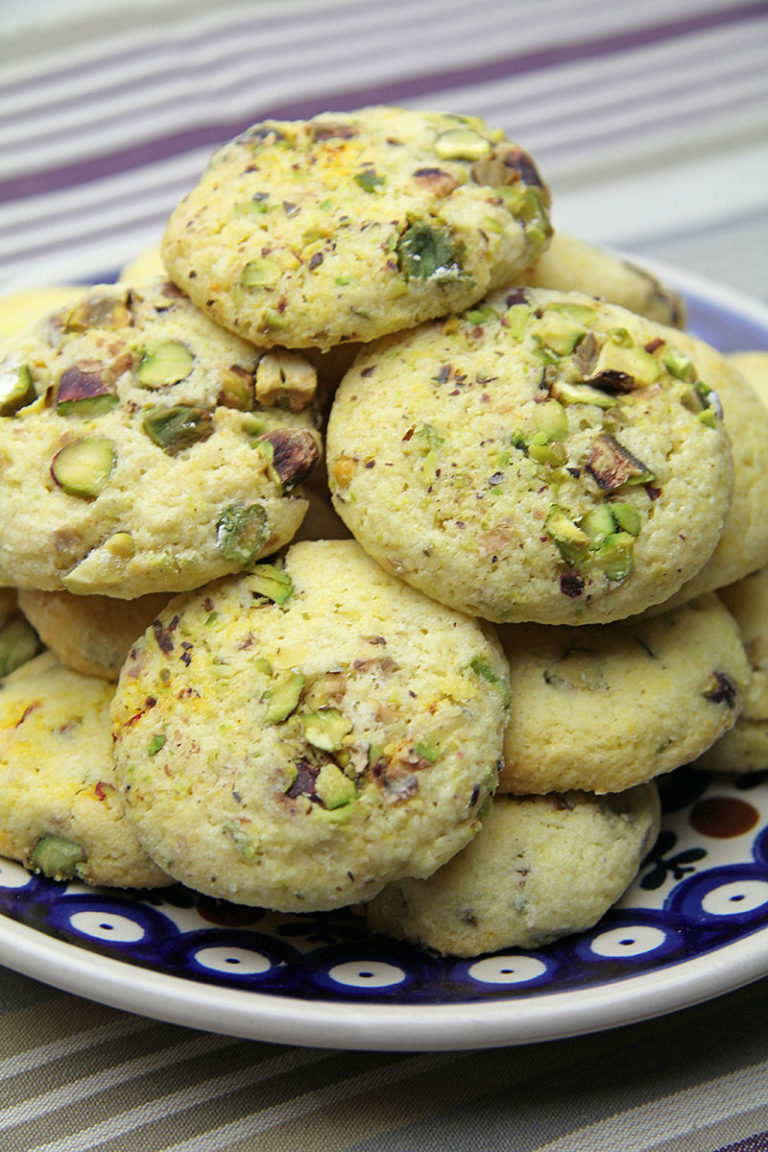Saffron & Pistachio Biscuits Recipe The Artisan Food Trail
