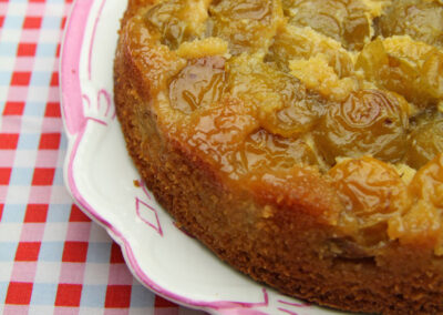 Plum Upside Down Cake