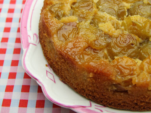 Plum Upside Down Cake